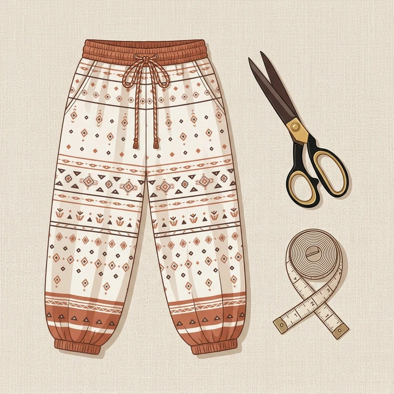 From Basic to Boho: Transform Your Pants Pattern into Chic Harem Pants