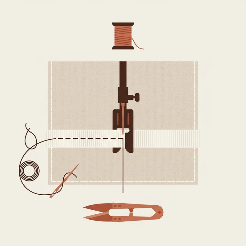 Sew a Flat Elastic