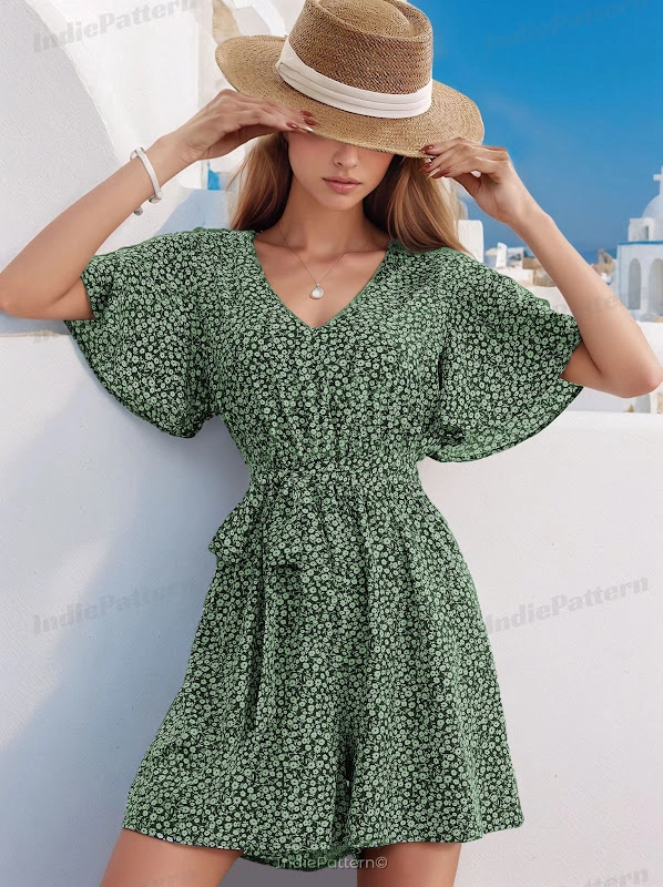 Summer Romper Sewing Pattern