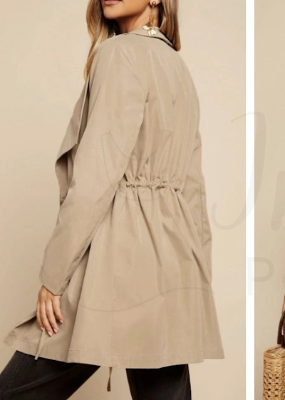Drawstring Coat Sewing Pattern