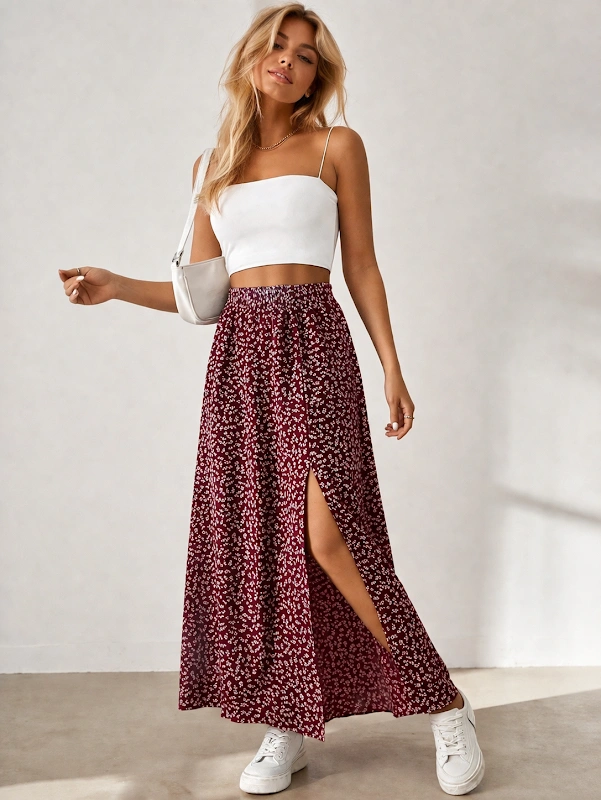Maxi Slit skirt Sewing Pattern