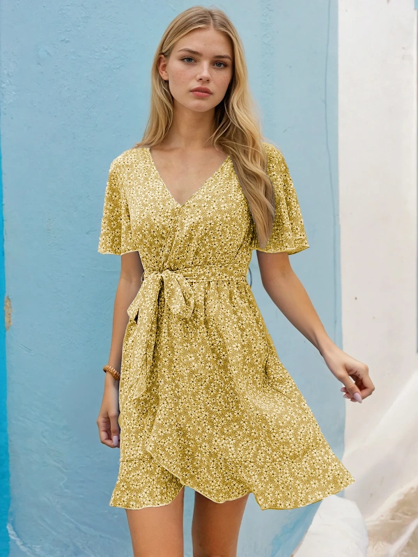 Belted Dress Sewing Pattern