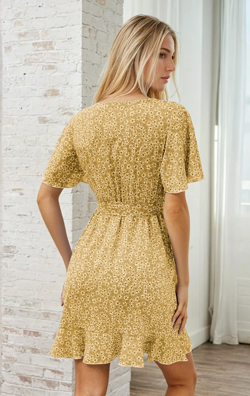 Belted Dress Sewing Pattern