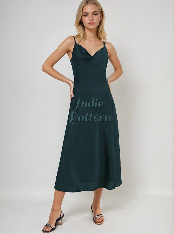 Slip Strappy Dress Sewing Pattern