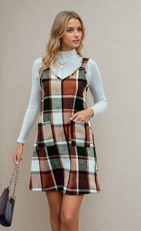 Pinafore Dress Sewing Pattern