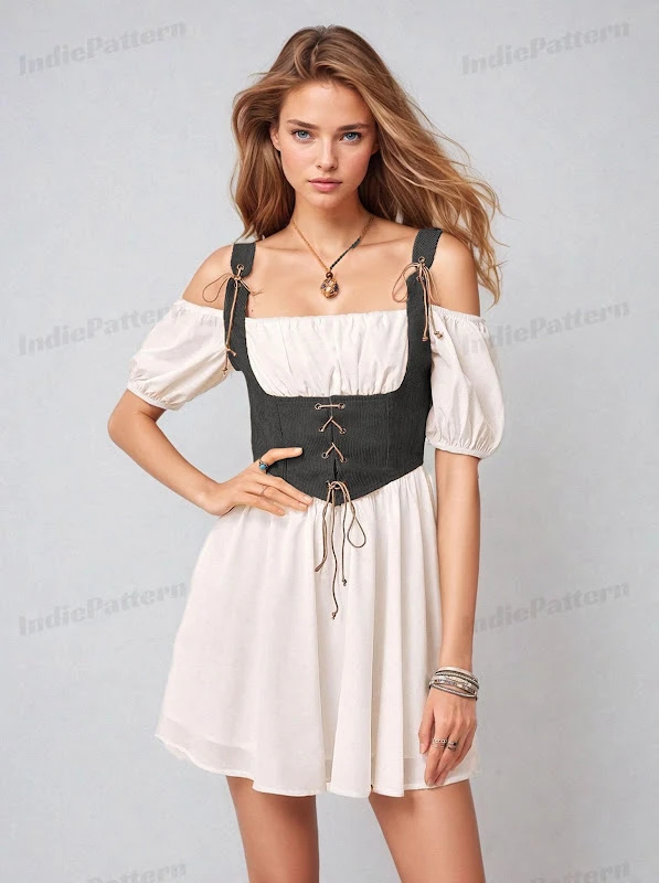 Underbust Corset Sewing Pattern