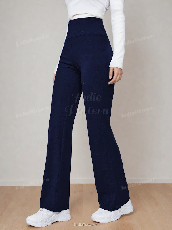 High Waist Pants Sewing Pattern