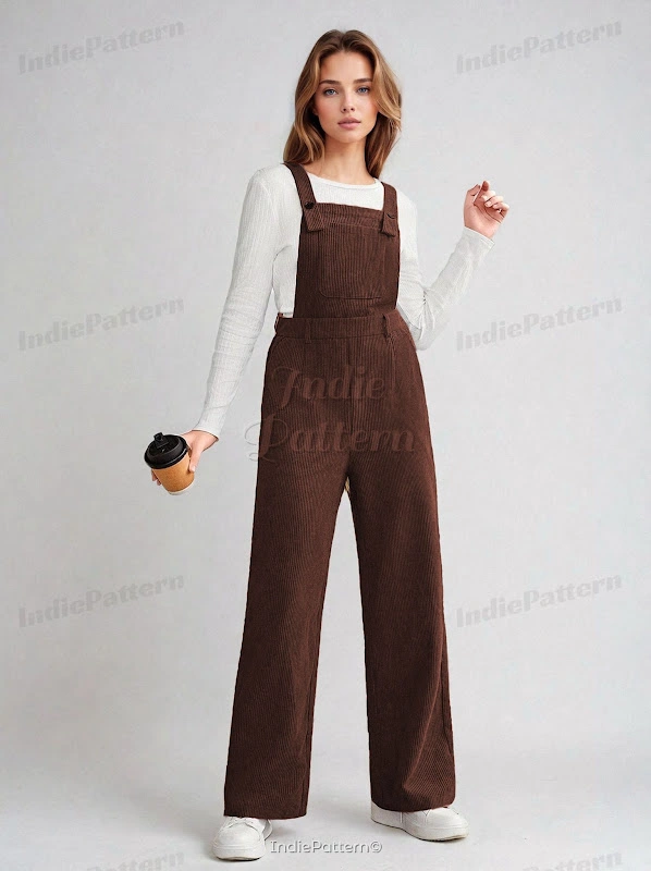 Backless Jumpsuit Sewing Pattern