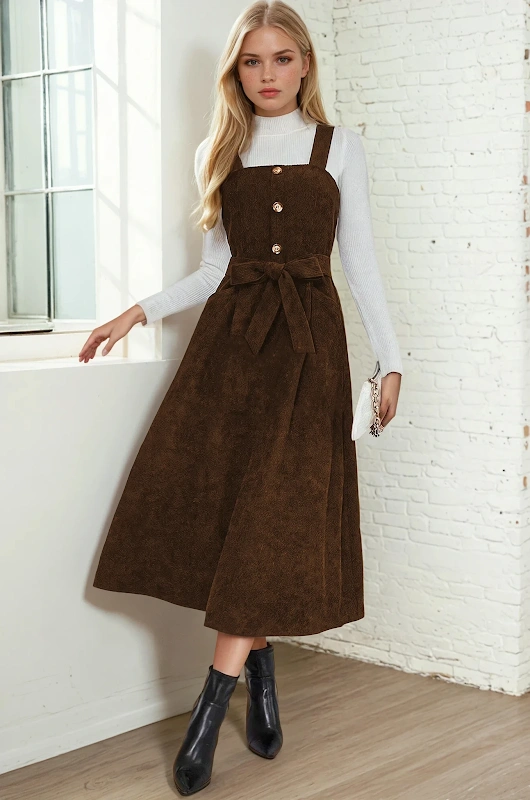 Belted Dress Sewing Pattern