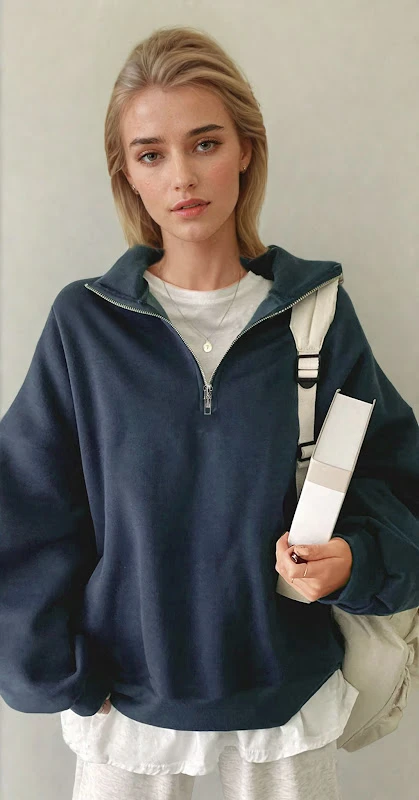 Zip Sweater Sewing Pattern
