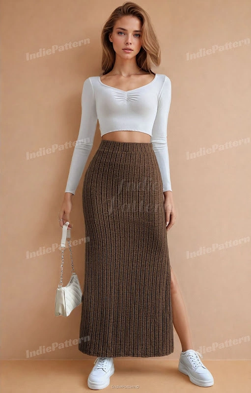 Long Skirt Sewing Pattern