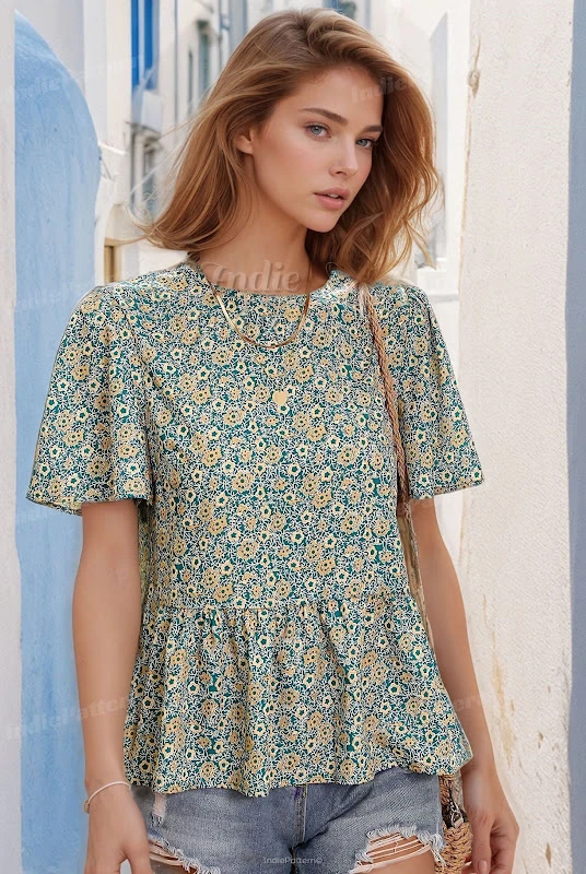 Ruby Blouse Sewing Pattern