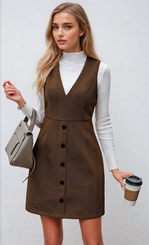 V-Neck Dress Sewing Pattern