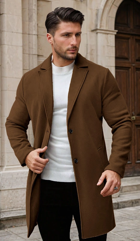 Men Coat Sewing Pattern