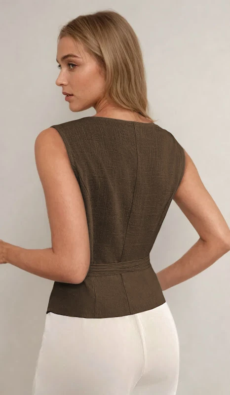 Tie Vest Sewing Pattern