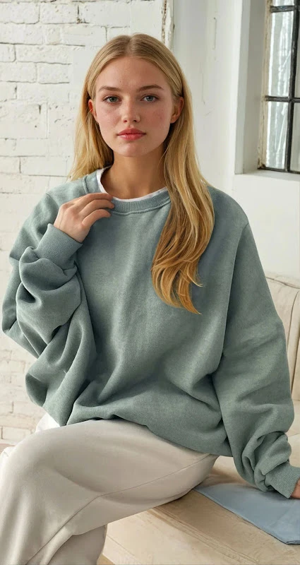 Oversized Sweatshirt Sewing Pattern