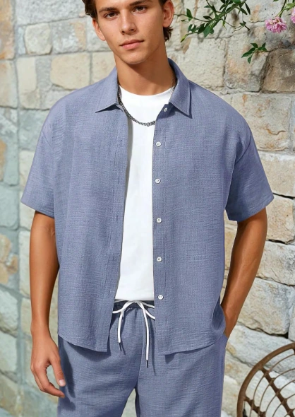 Julio Shirt (Camp Collar) Sewing Pattern