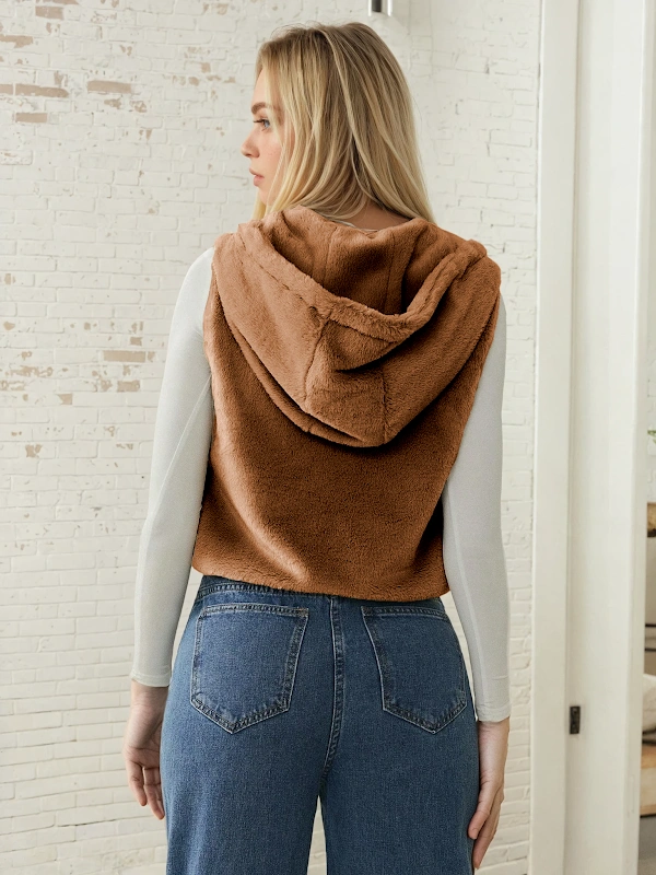 Hooded Vest Sewing Pattern