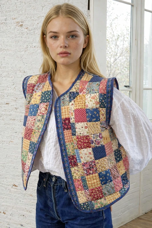 Quilted Vest Sewing Pattern