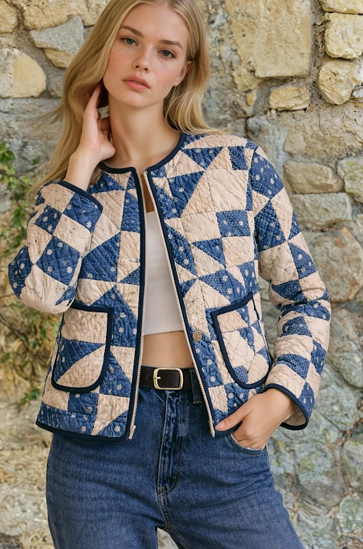 Zip Up Jacket Sewing Pattern