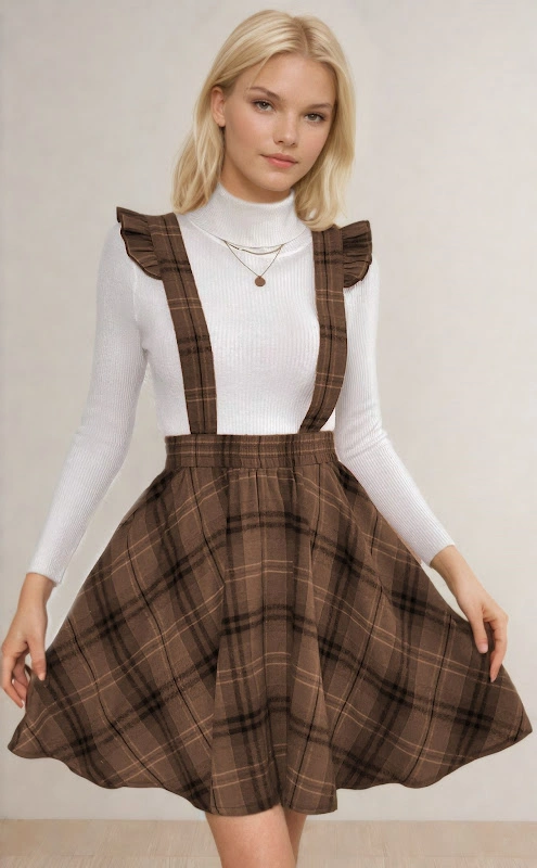 Suspender Skirt Sewing Pattern