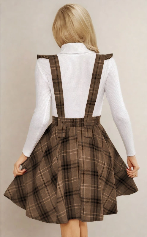 Suspender Skirt Sewing Pattern