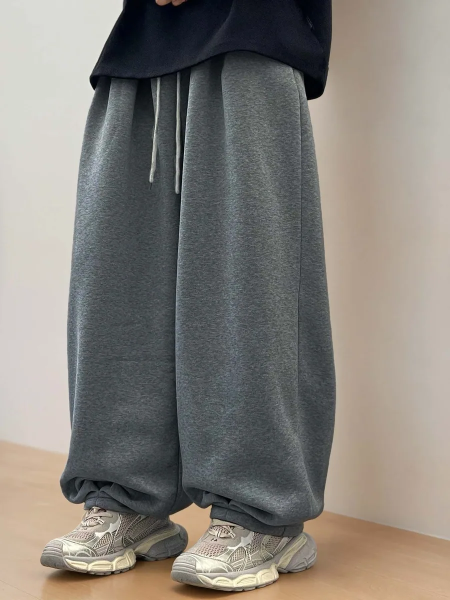 Baggy Joggers PDF sewing pattern: baggy knit joggers, view 3 of 3