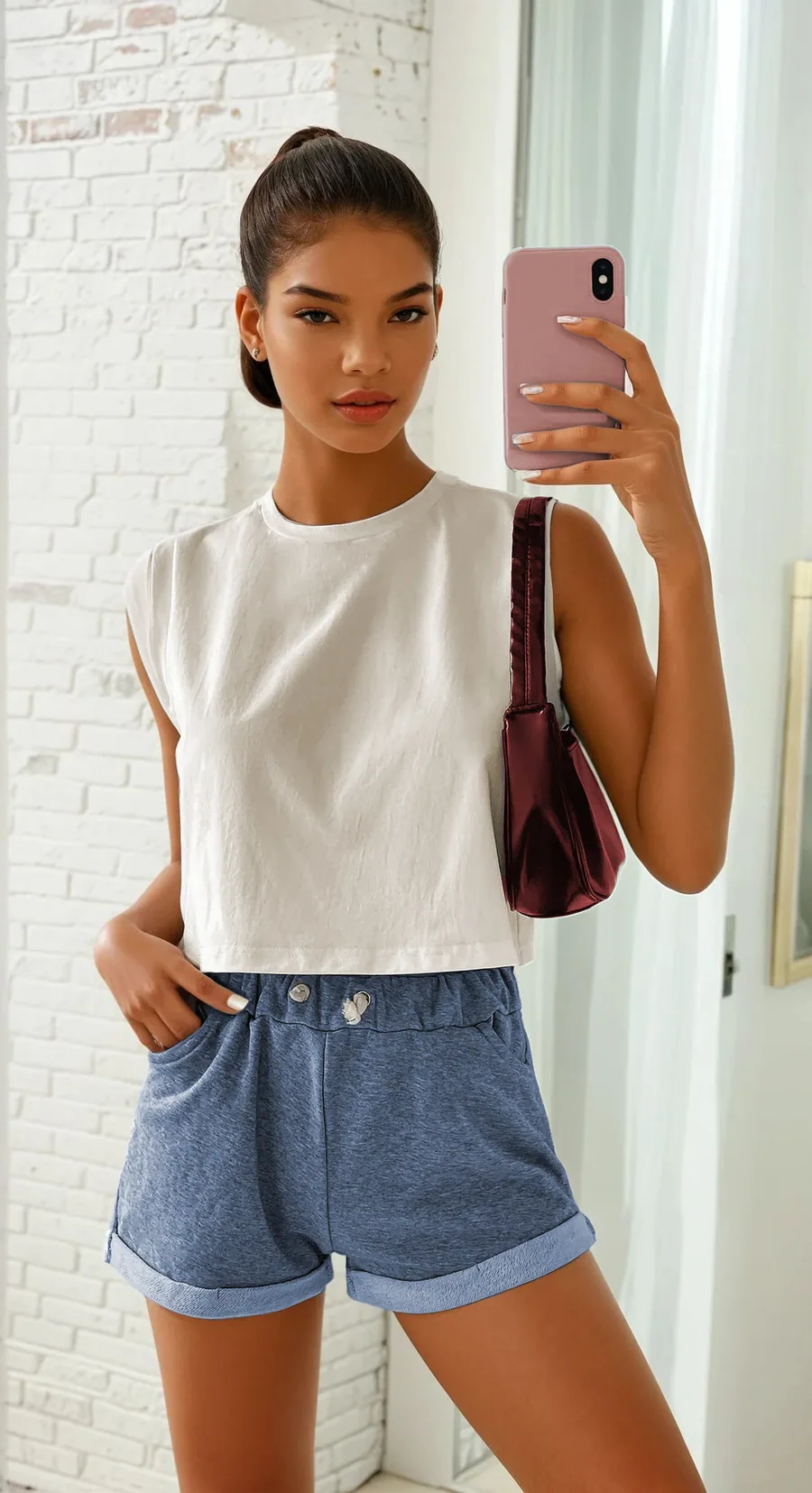 Dani Top PDF sewing pattern: boxy sleeveless crop, view 3 of 3