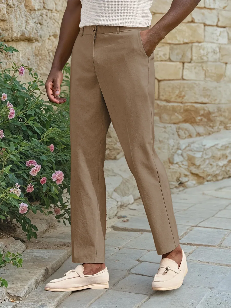 David Pants PDF sewing pattern: welt pocket tailored trousers, view 3 of 3
