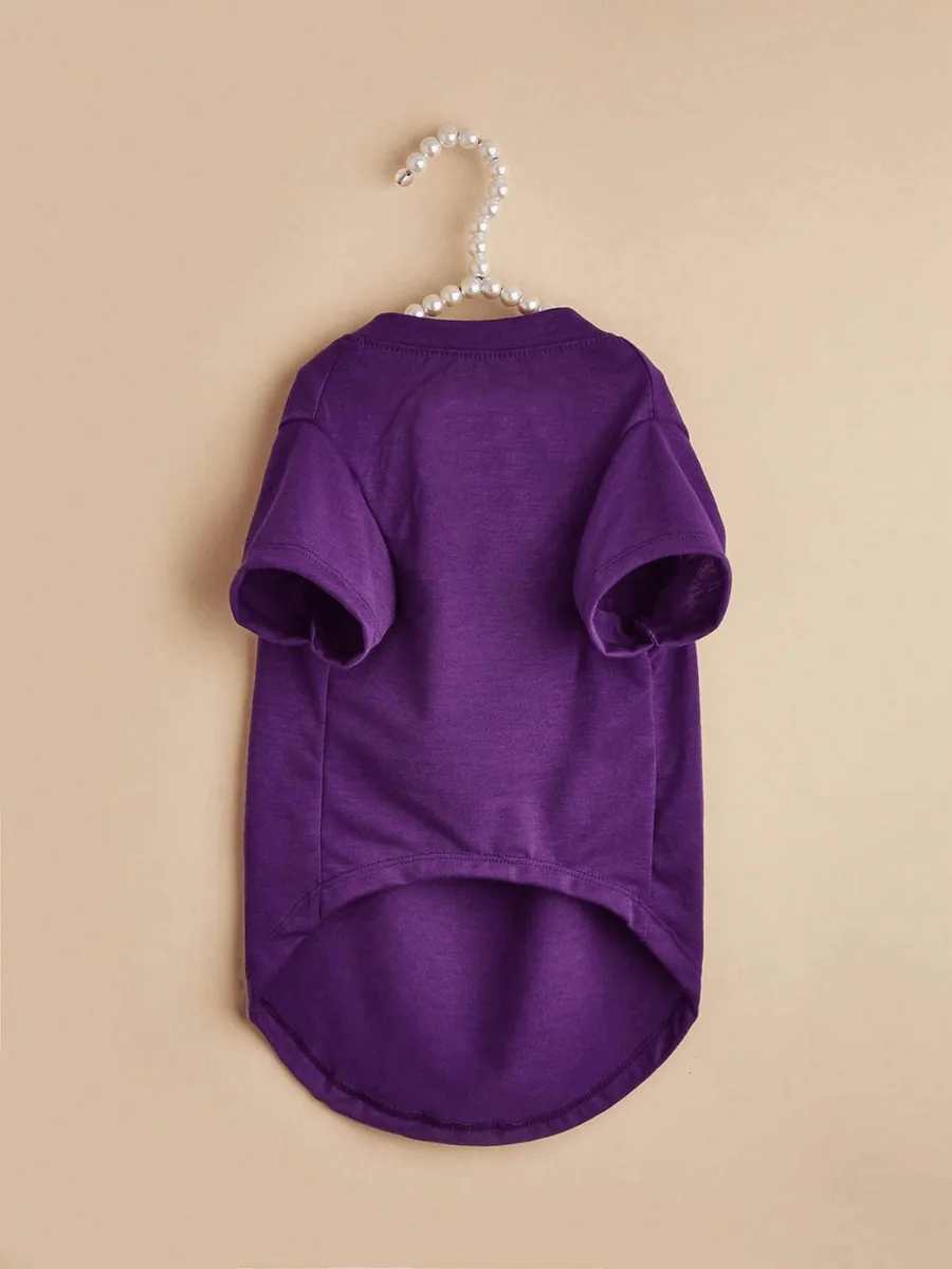 Dog Tshirt PDF sewing pattern: knit dog t-shirt, view 3 of 3