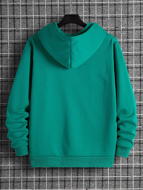 Hoodie PDF sewing pattern: drawstring hoodie, back view