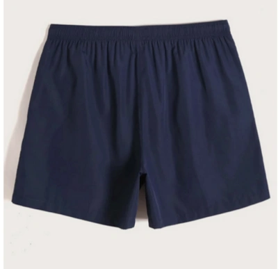 Swim Shorts PDF sewing pattern: drawstring swim shorts, back view